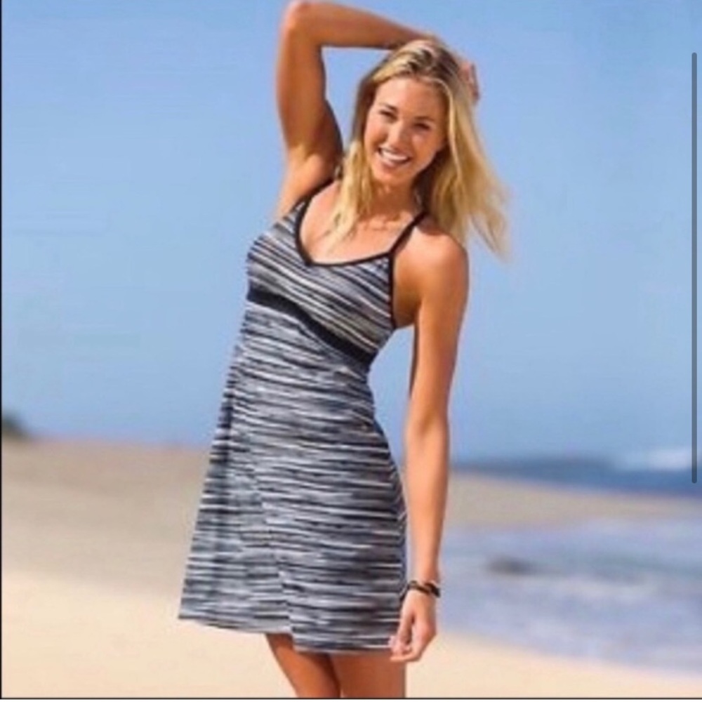 ATHLETA Shorebreak V Neck Dress
